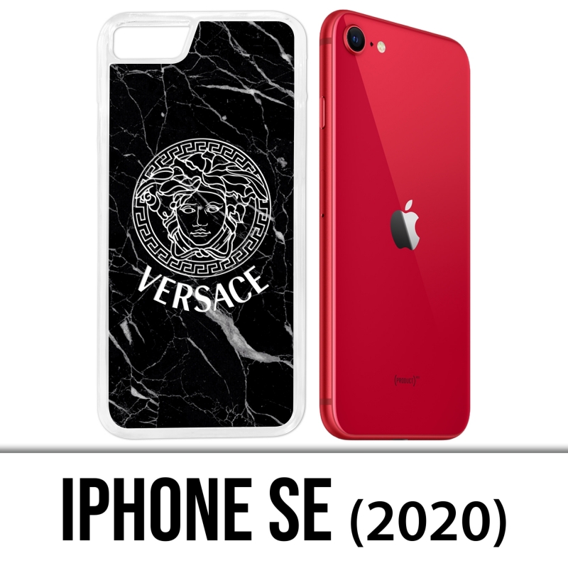 Funda iPhone 2020 SE - Versace marbre noir