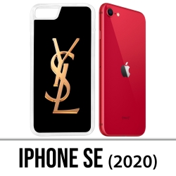 Coque iPhone SE 2020 - YSL Yves Saint Laurent Gold Logo