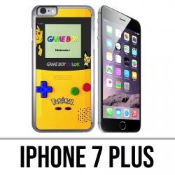 Coque iPhone 7 PLUS - Game Boy Color Pikachu Jaune Pokémon