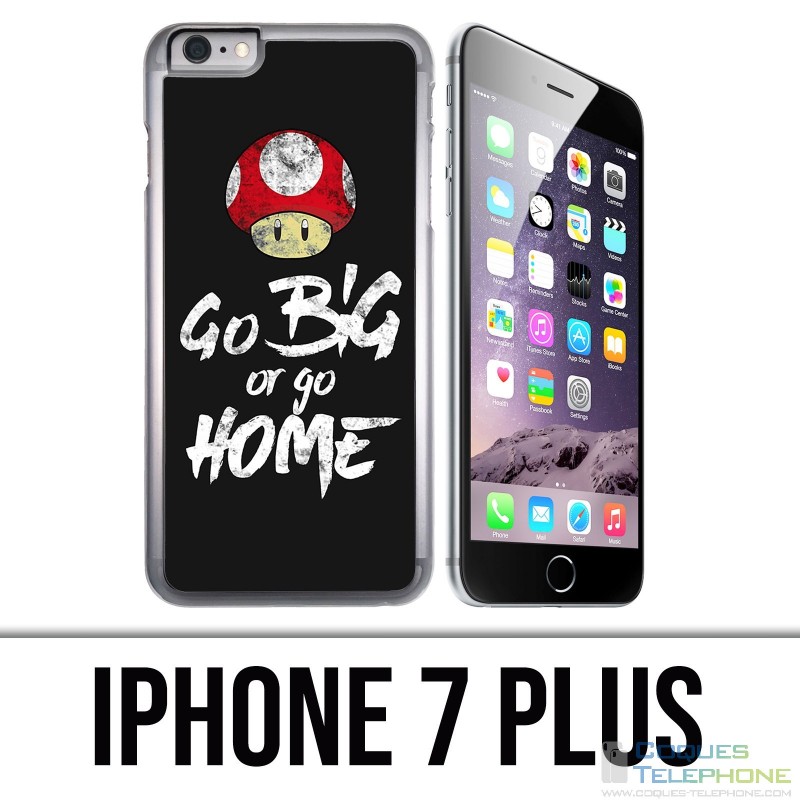 IPhone 7 Plus Hülle - Go Big oder Go Home Bodybuilding