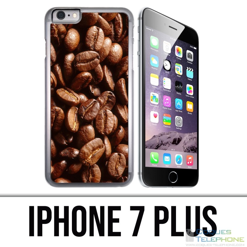 Funda iPhone 7 Plus - Granos de café