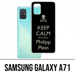Custodia Samsung Galaxy A71 - Mantieni la calma Philipp Plein