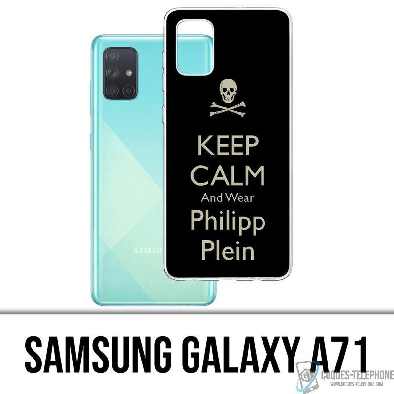Custodia Samsung Galaxy A71 - Mantieni la calma Philipp Plein