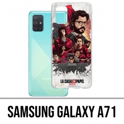 Samsung Galaxy A71 Case - La Casa De Papel - Comics Paint