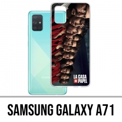 Custodia per Samsung Galaxy A71 - La Casa De Papel - Team