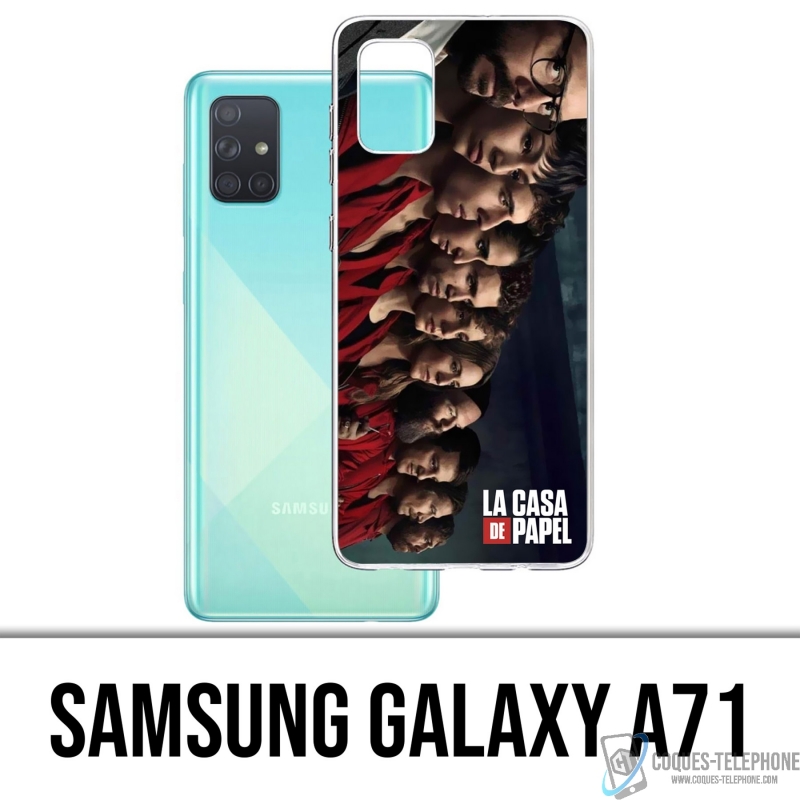 Custodia per Samsung Galaxy A71 - La Casa De Papel - Team