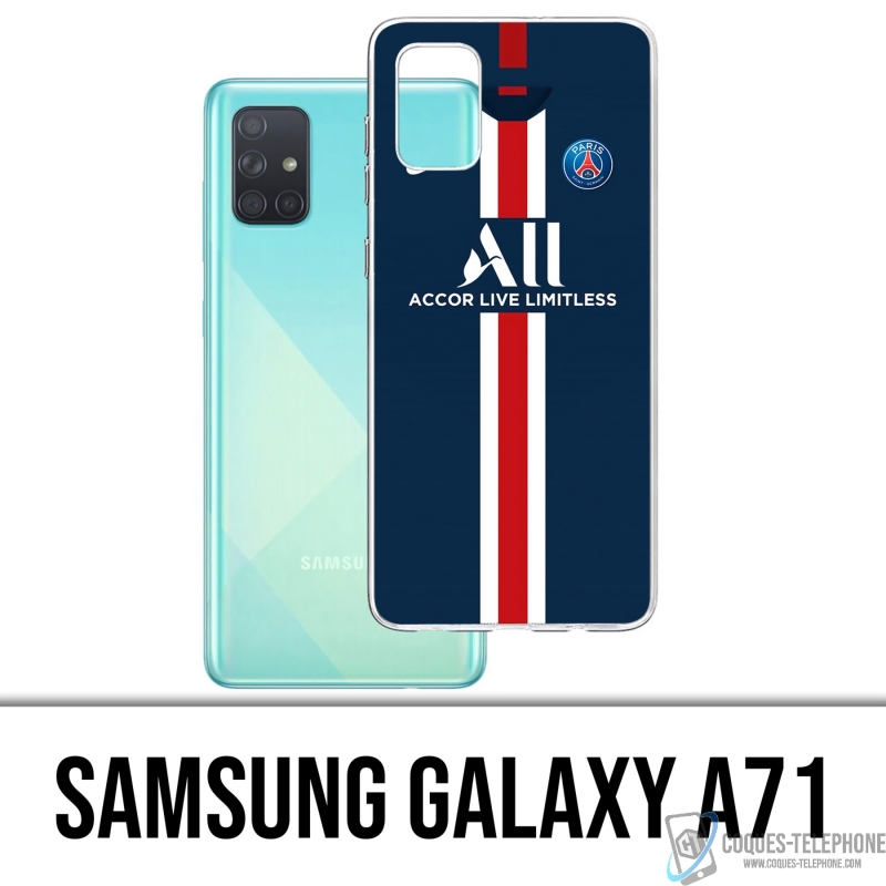 Coque Samsung Galaxy A71 - Maillot Psg Football 2020