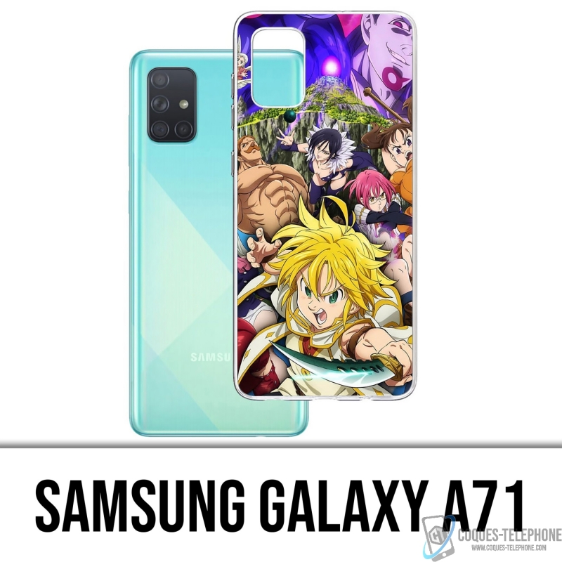 Coque Samsung Galaxy A71 - Seven-Deadly-Sins