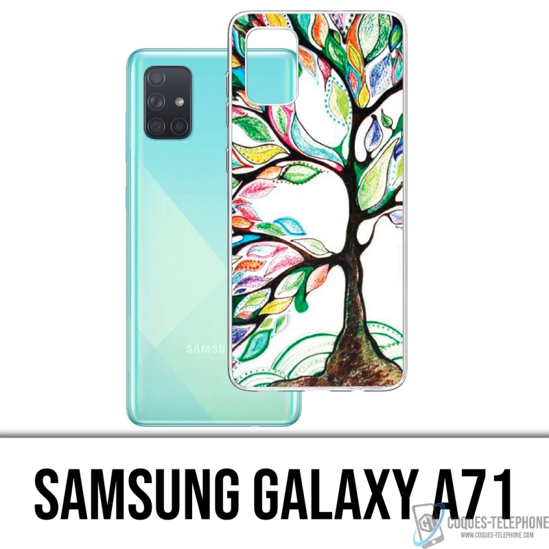 Samsung Galaxy A71 Case - Multicolor Tree