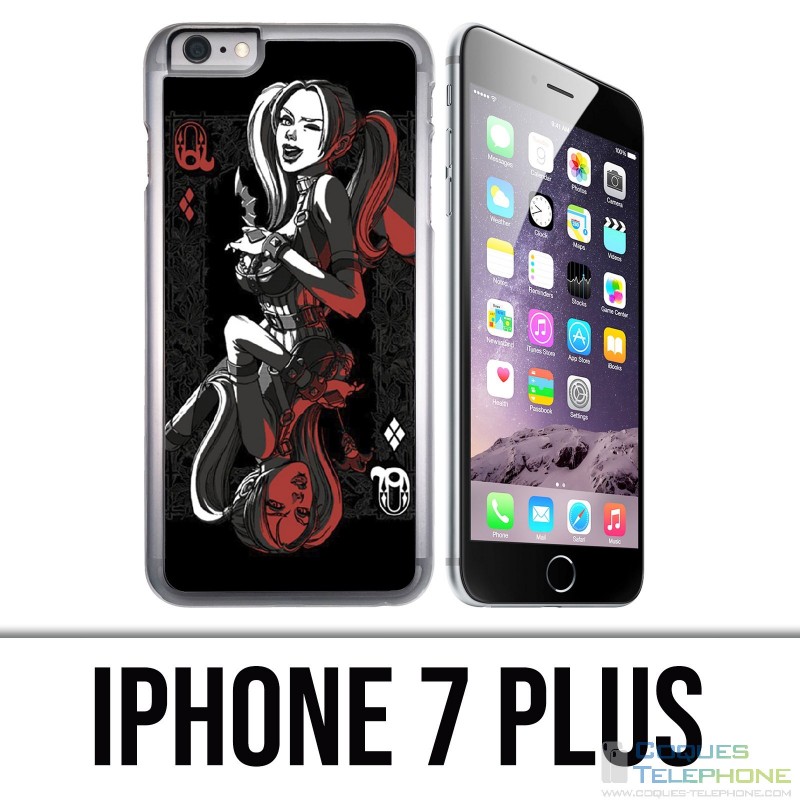 Coque iPhone 7 PLUS - Harley Queen Carte