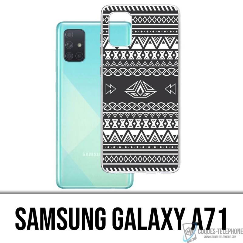 Samsung Galaxy A71 Case - Aztec Grey