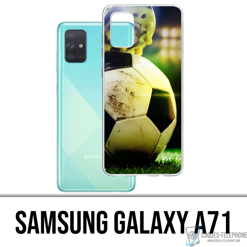 Custodia per Samsung Galaxy A71 - Pallone da calcio