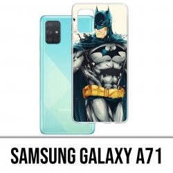 Custodia per Samsung Galaxy A71 - Batman Paint Art