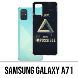 Custodia per Samsung Galaxy A71 - Believe Impossible