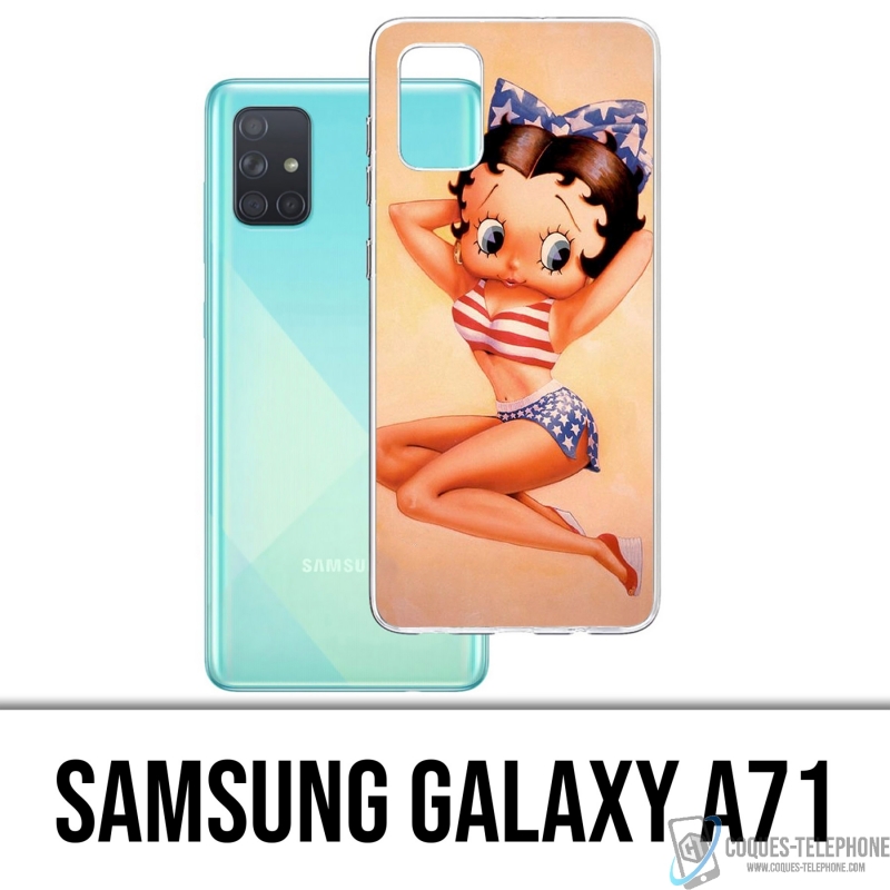 Coque Samsung Galaxy A71 - Betty Boop Vintage