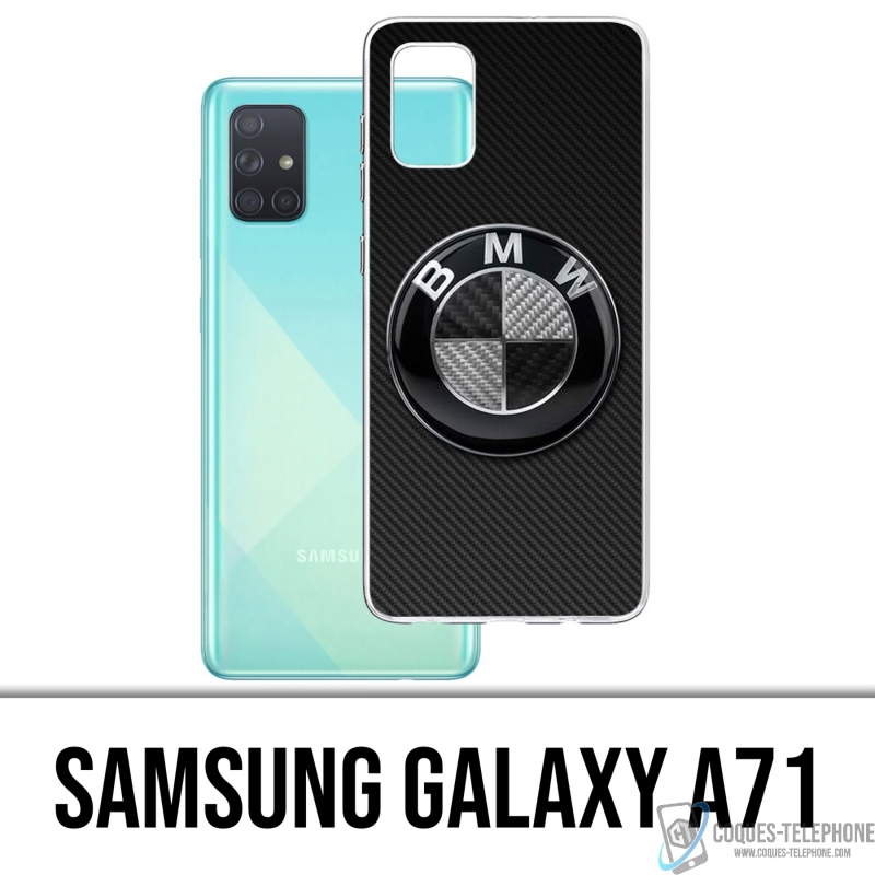 Samsung Galaxy A71 Case - Bmw Logo Carbon