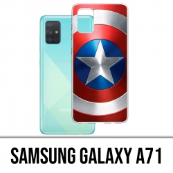 Custodia per Samsung Galaxy A71 - Captain America Avengers Shield