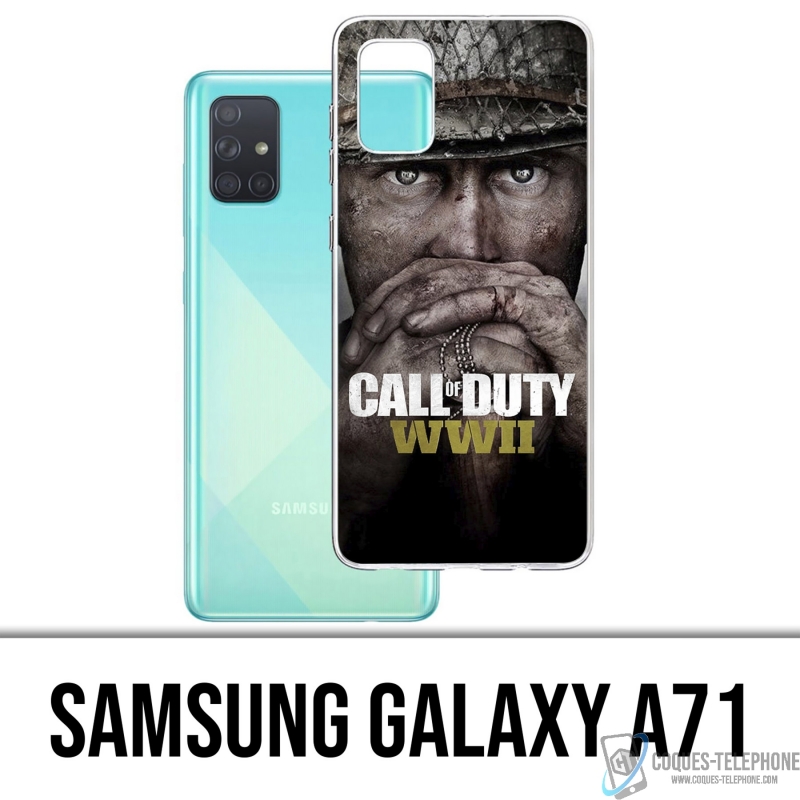 Custodia per Samsung Galaxy A71 - Call Of Duty Ww2 Soldiers