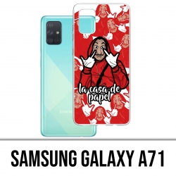 Funda Samsung Galaxy A71 - Dibujos animados Casa De Papel