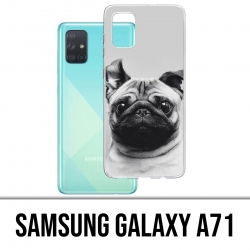 Coque Samsung Galaxy A71 - Chien Carlin Oreilles