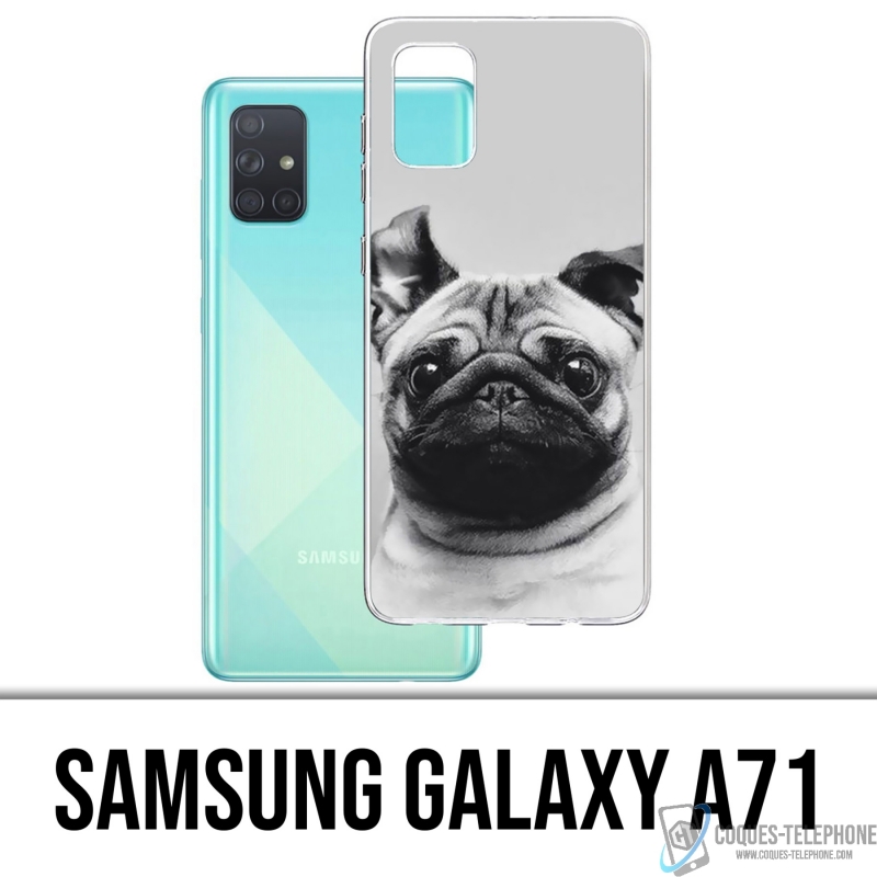 Coque Samsung Galaxy A71 - Chien Carlin Oreilles