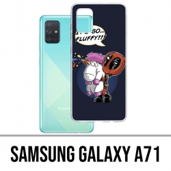 Funda Samsung Galaxy A71 - Unicornio esponjoso de Deadpool