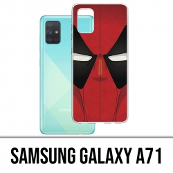 Coque Samsung Galaxy A71 - Deadpool Masque