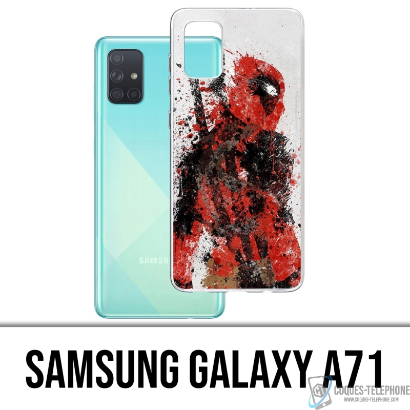 Coque Samsung Galaxy A71 - Deadpool Paintart