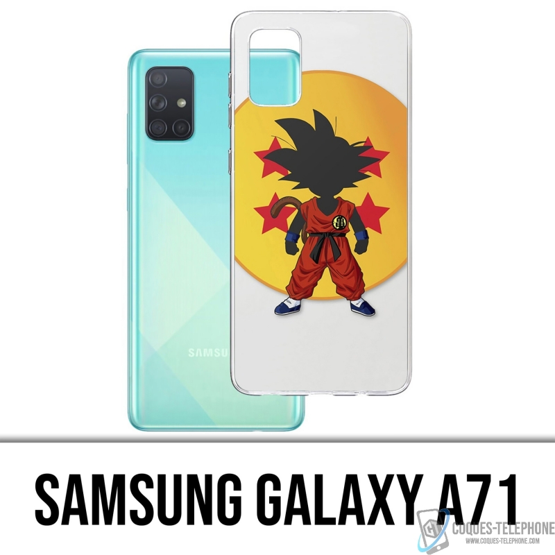 Samsung Galaxy A71 Case - Dragon Ball Goku Kristallkugel