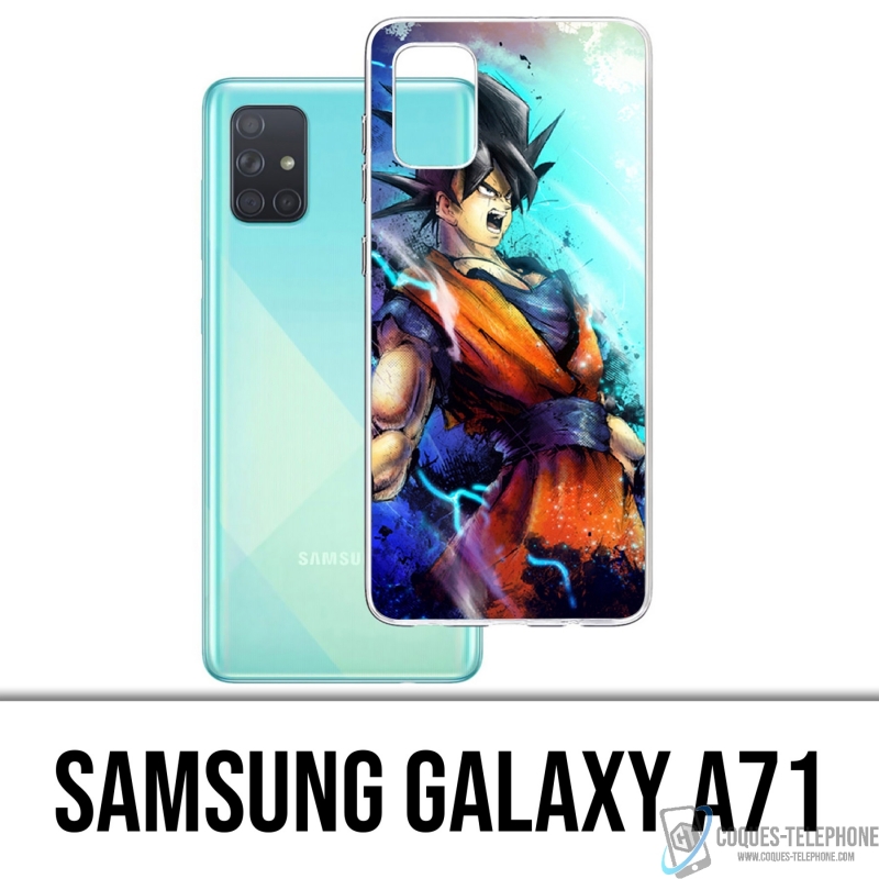 Custodia per Samsung Galaxy A71 - Dragon Ball Goku Color