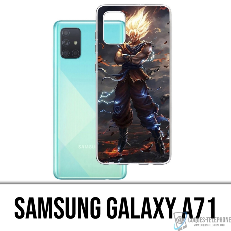 Samsung Galaxy A71 Case - Dragon Ball Super Saiyan