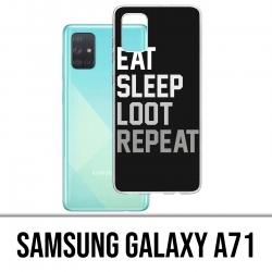 Custodia per Samsung Galaxy A71 - Ripeti il ​​bottino del sonno