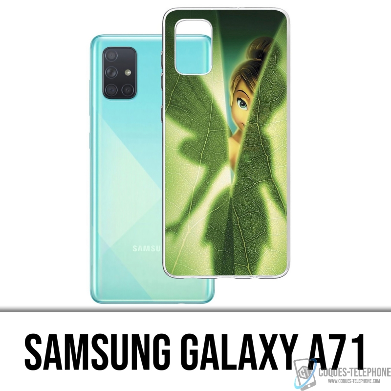 Coque Samsung Galaxy A71 - Fée Clochette Feuille