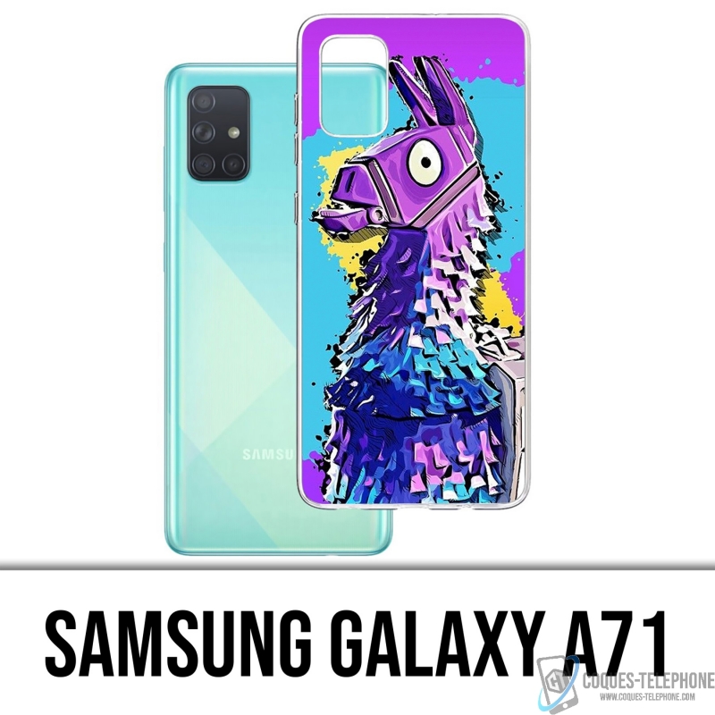 Custodia per Samsung Galaxy A71 - Fortnite Lama