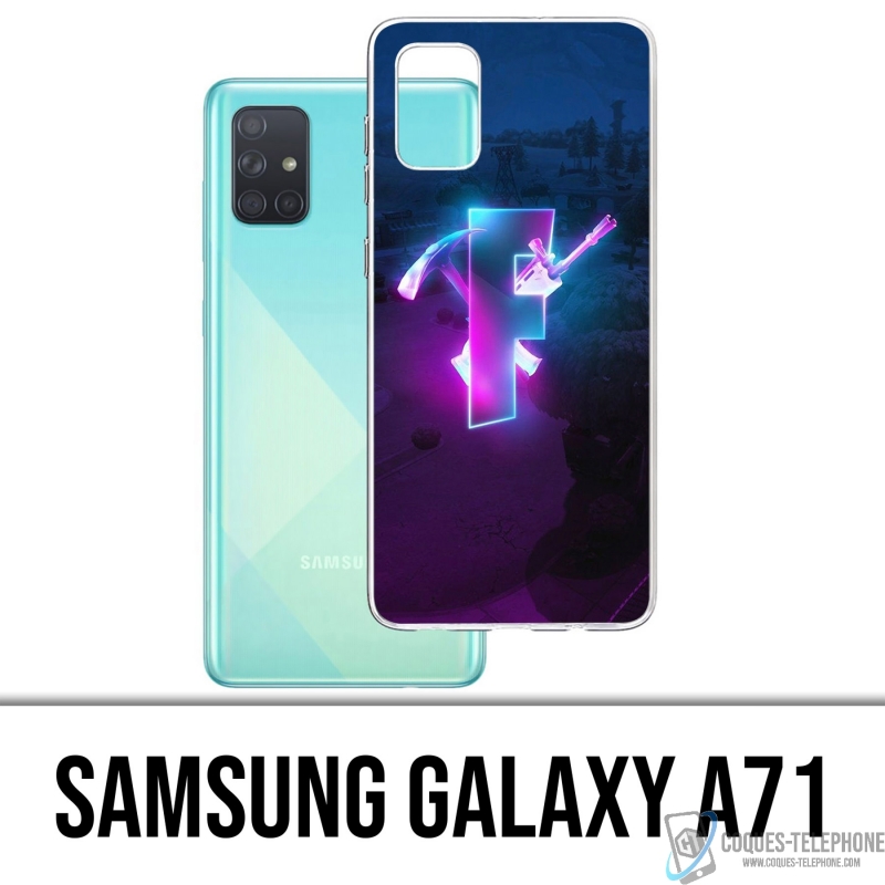 Coque Samsung Galaxy A71 - Fortnite Logo Glow