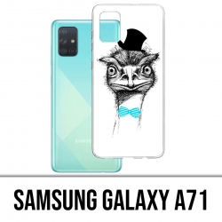 Custodia per Samsung Galaxy A71 - Struzzo Divertente