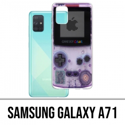 Samsung Galaxy A71 Case - Game Boy Color Purple