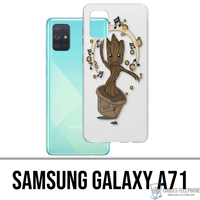Coque Samsung Galaxy A71 - Gardiens De La Galaxie Dancing Groot