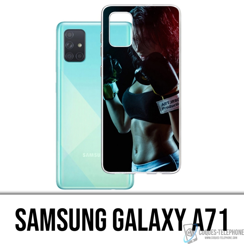 Coque Samsung Galaxy A71 - Girl Boxe