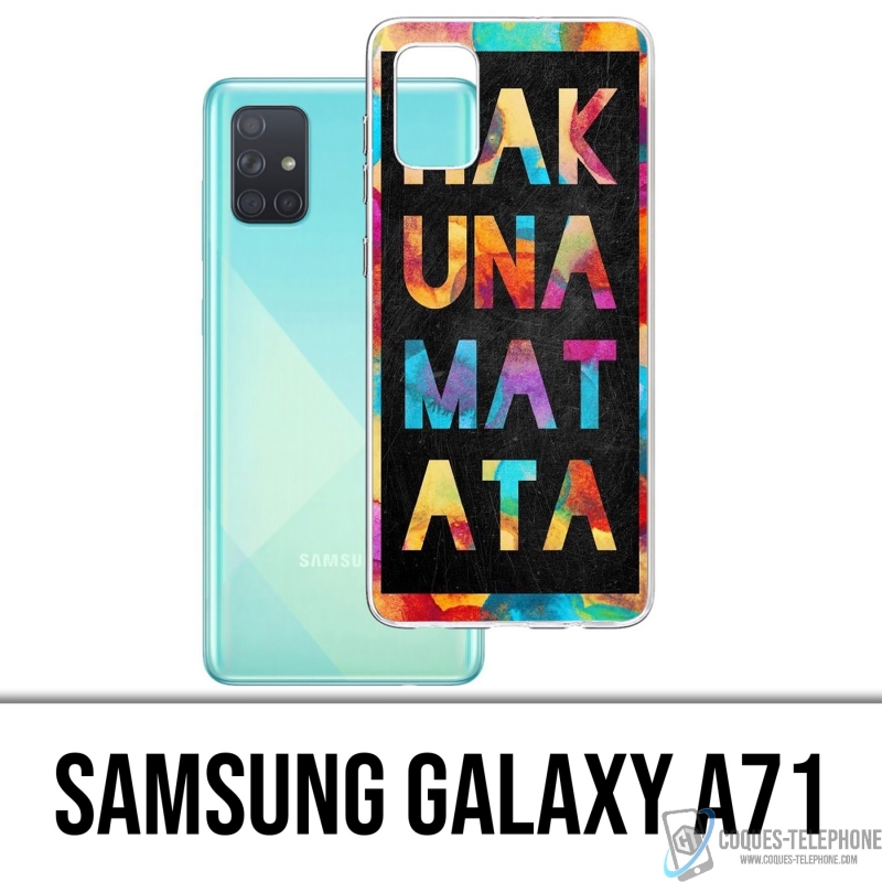 Custodia per Samsung Galaxy A71 - Hakuna Mattata