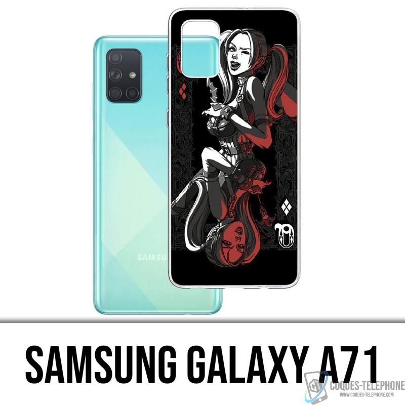 Custodia per Samsung Galaxy A71 - Carta Harley Queen