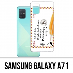 Custodia per Samsung Galaxy A71 - Harry Potter Hogwarts Letter