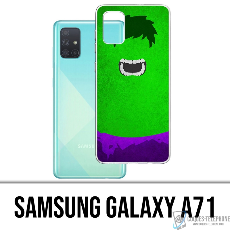 Coque Samsung Galaxy A71 - Hulk Art Design