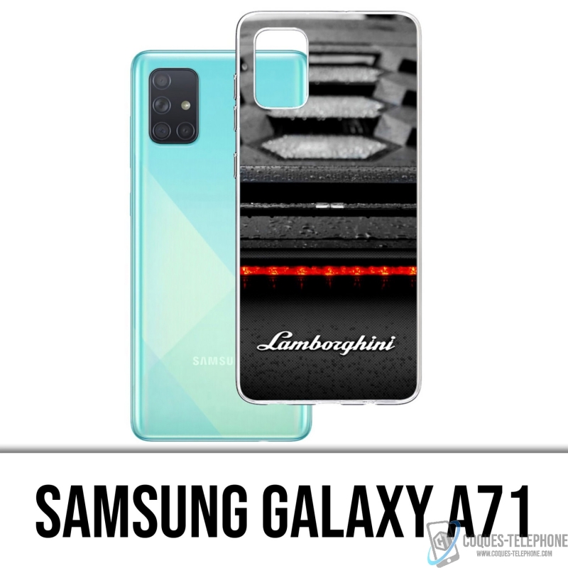 Coque Samsung Galaxy A71 - Lamborghini Emblème
