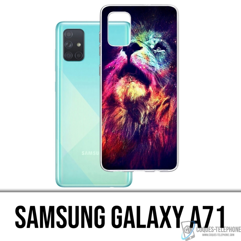 Coque Samsung Galaxy A71 - Lion Galaxie