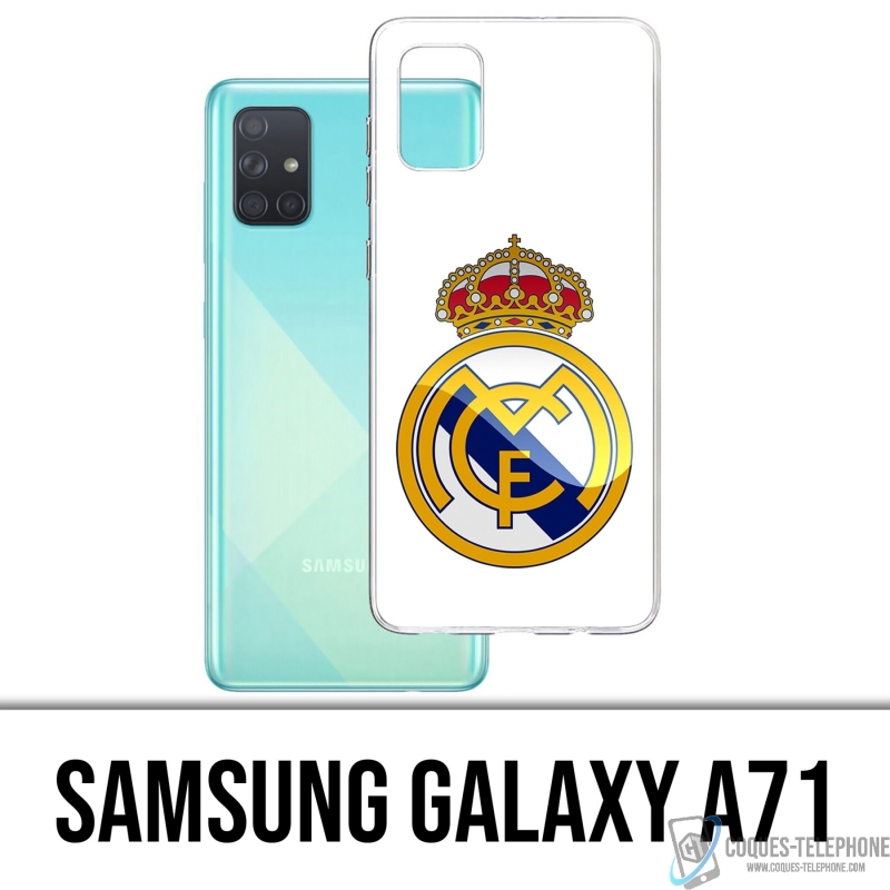 Coque Samsung Galaxy A71 - Logo Real Madrid