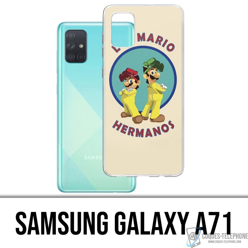 Funda Samsung Galaxy A71 - Los Mario Hermanos