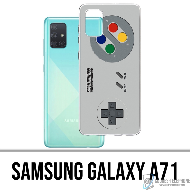 Coque Samsung Galaxy A71 - Manette Nintendo Snes