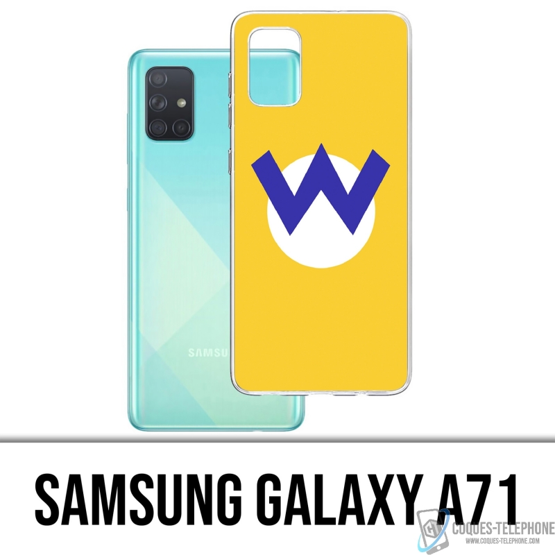 Custodia per Samsung Galaxy A71 - Logo Mario Wario