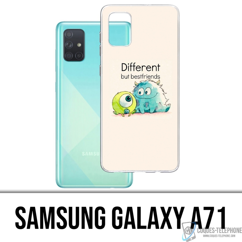 Coque Samsung Galaxy A71 - Monstre Cie Best Friends